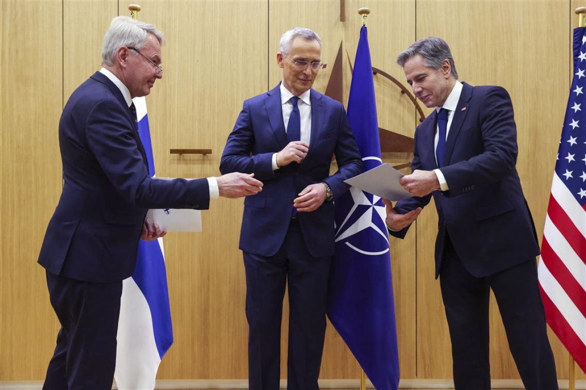 Za Finsko in zvezo Nato zgodovinski dan, v Moskvi kritični