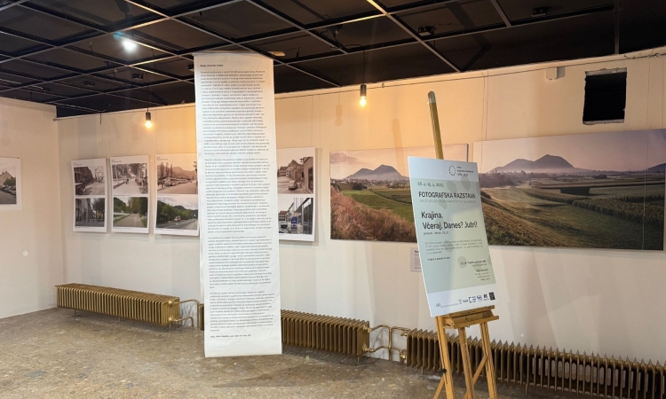Na celjskem Glavnem trgu na ogled razstava Krajina. Včeraj. Danes? Jutri!